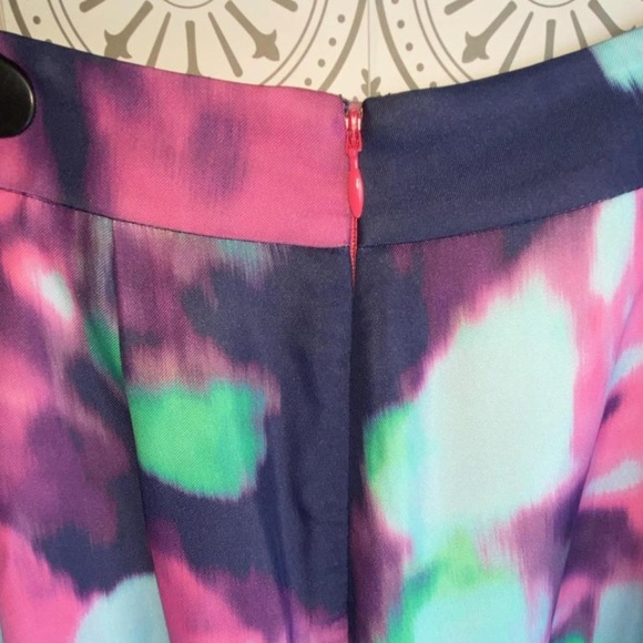 Kate Spade Fully Lined Watercolor Skirt - Picture 3 of 8